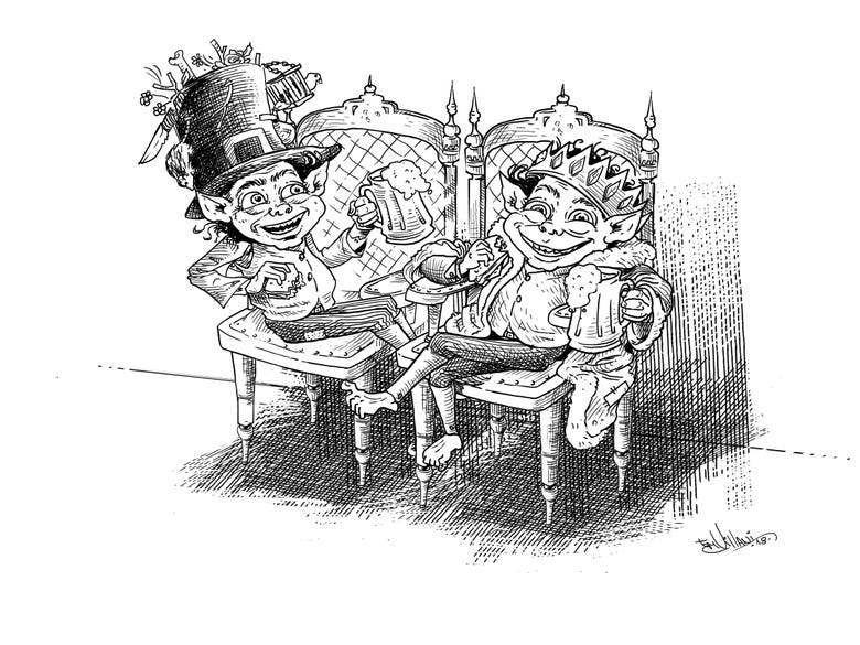 Cartoon Illustration(goblins)