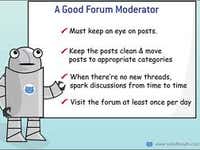 forum moderating! and anything relevent