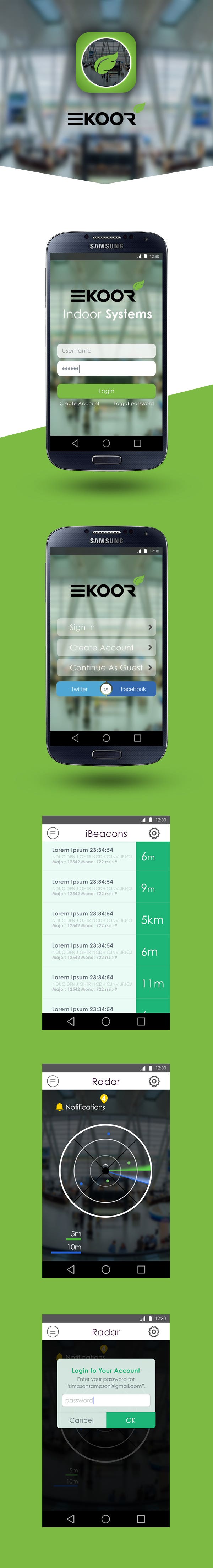 Design Koor Mobile Application