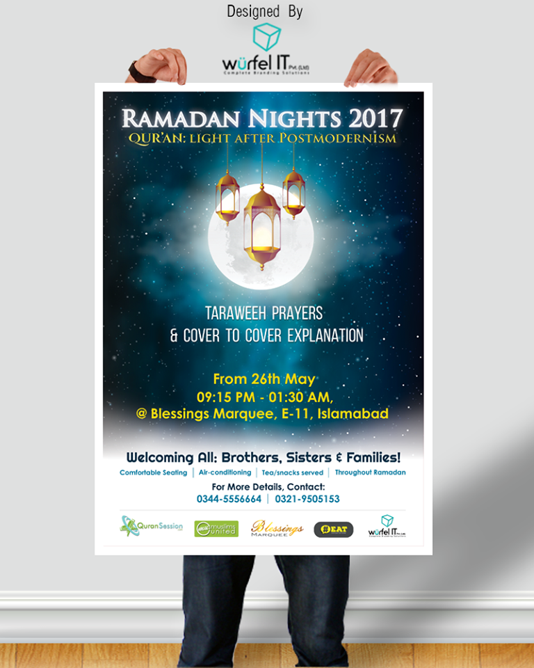 Poster Design for Ramadan Nights