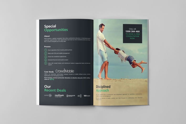 Peak Wealth | Brochure Design