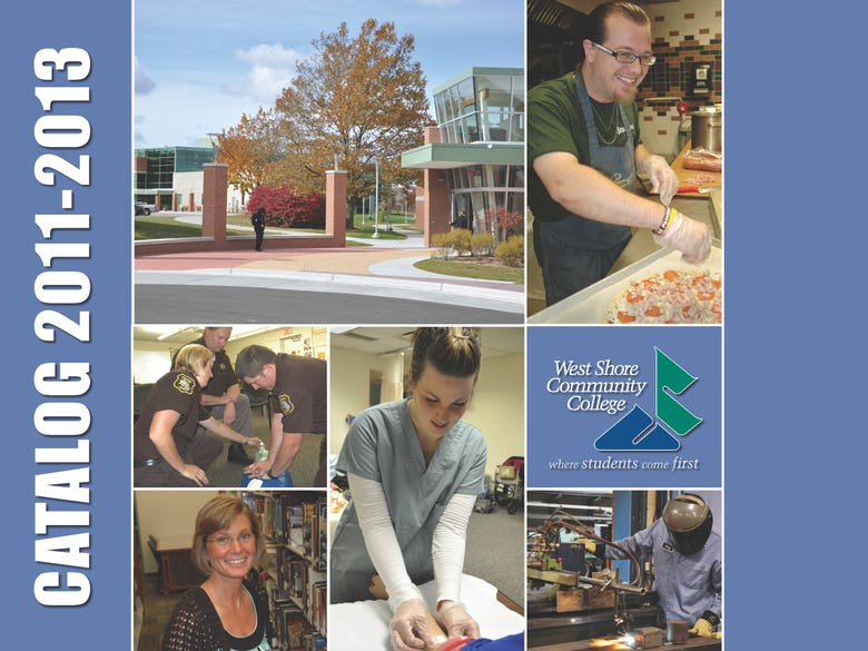 Course catalog for community college