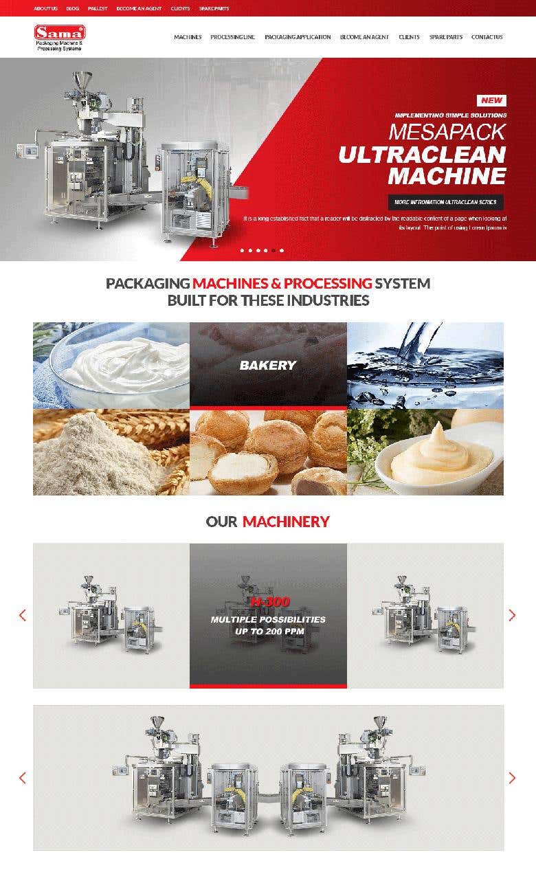Packing Machine Website