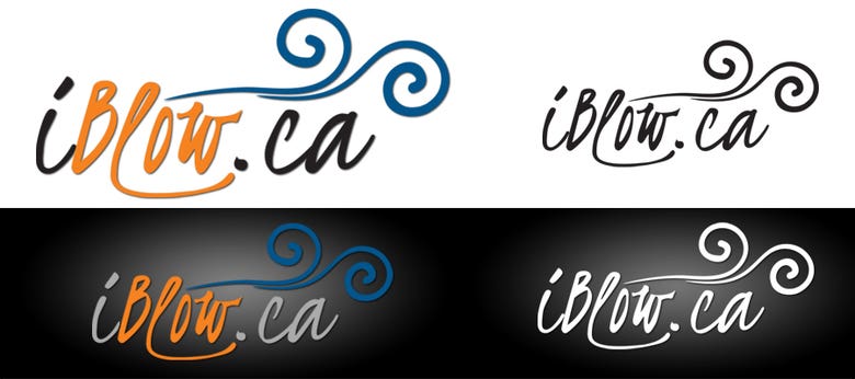iblow.ca Logo Design (Contest)