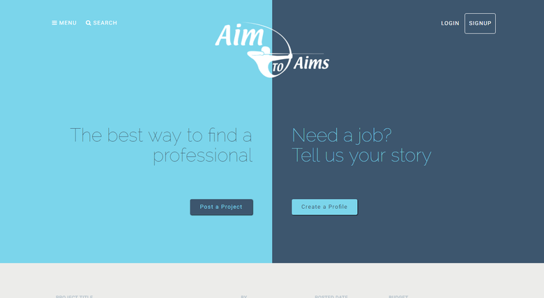 Aim to Aims website