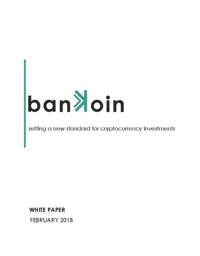 Bankoin White Paper and Technical Writing