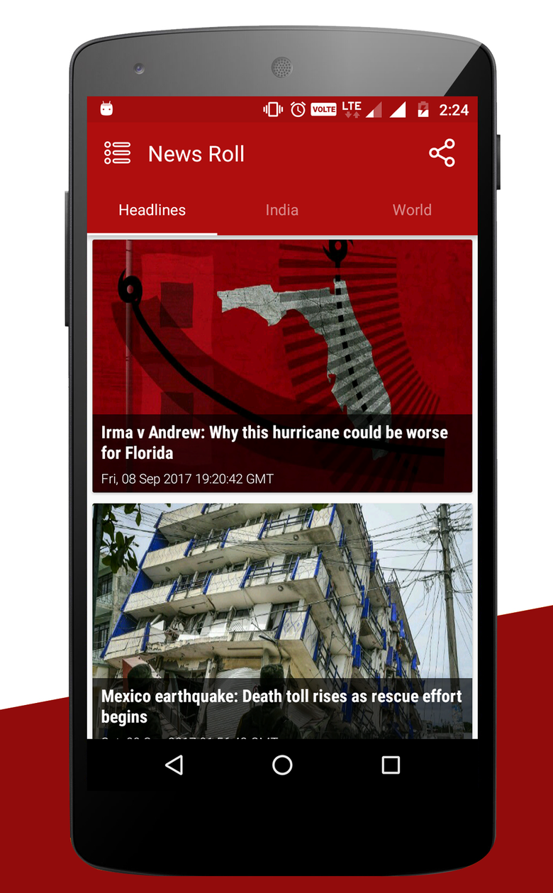 NewsRol app creation