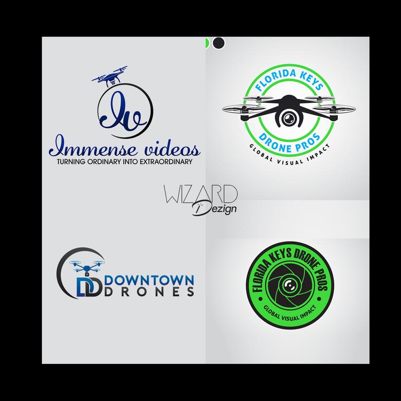 Drone logos