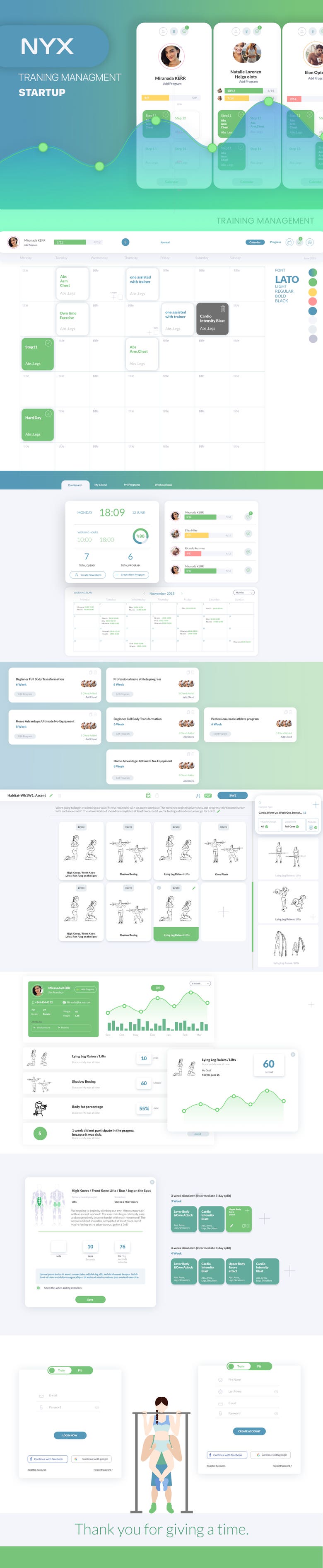 Fitness Training Management Project (STARTUP)