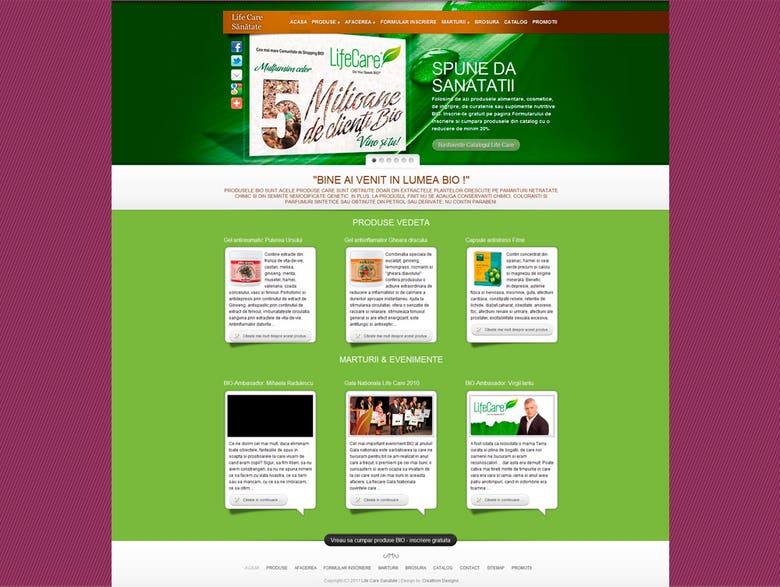 Webdesign - Website in Wordpress