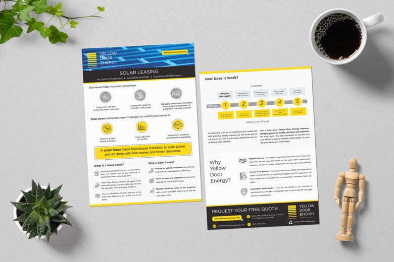 Yellow Door Energy Brochure
