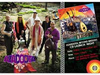 Azadoota Beyond Bridges CD Cover and disc artwork