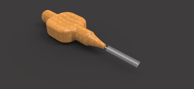 3D Rendering for Interdental Brushes