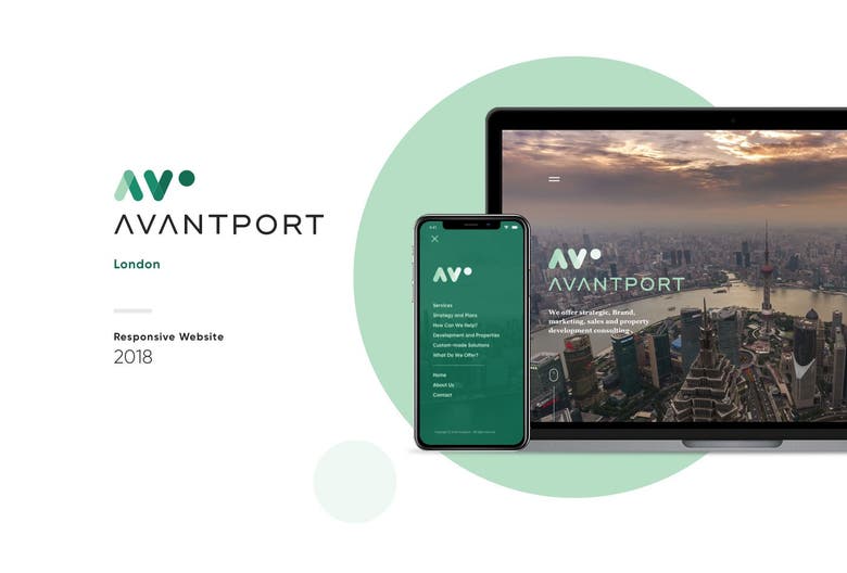 Avantport Consultancy - One Page Website