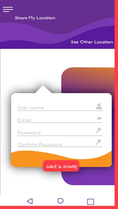 Mobile App Screen Design (UX/UI)