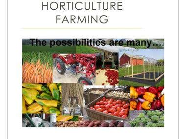Horticulture Business Plan