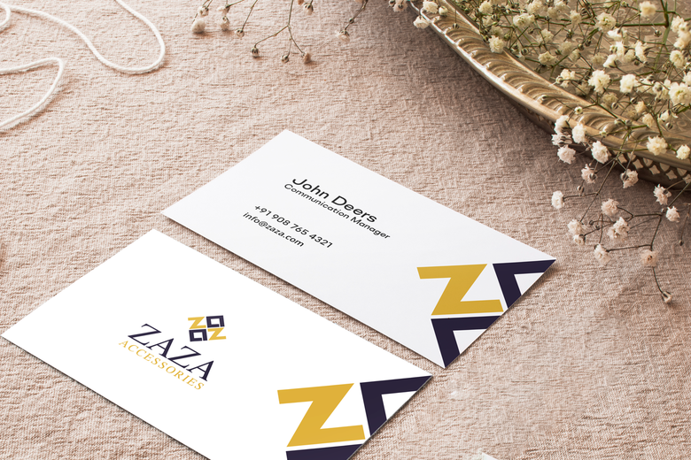 ZAZA Accessories Branding