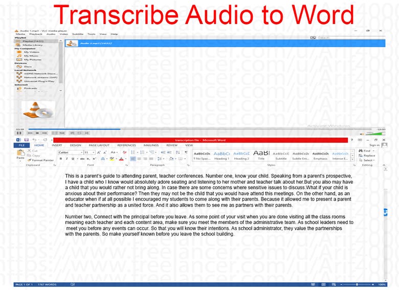 Transcription Task