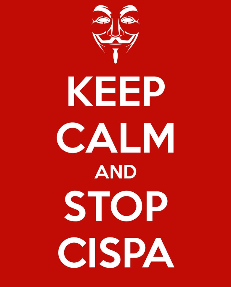 Keep Calm and Stop Cispa Poster Design