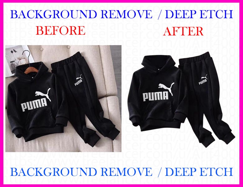 Background Remove/ Deep Etch