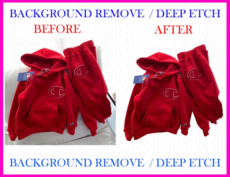 Background Remove/ Deep Etch