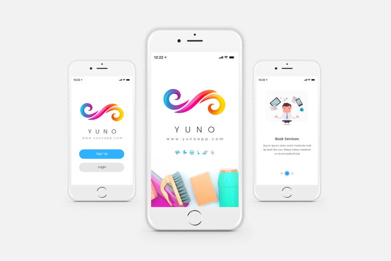 YUNO App UI/X Design