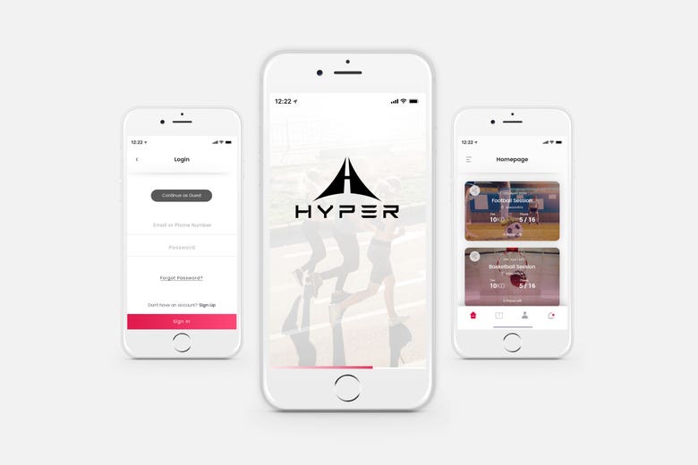 Hyper App UI/X Design