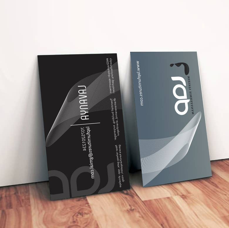 Black and Gray Business Card Design