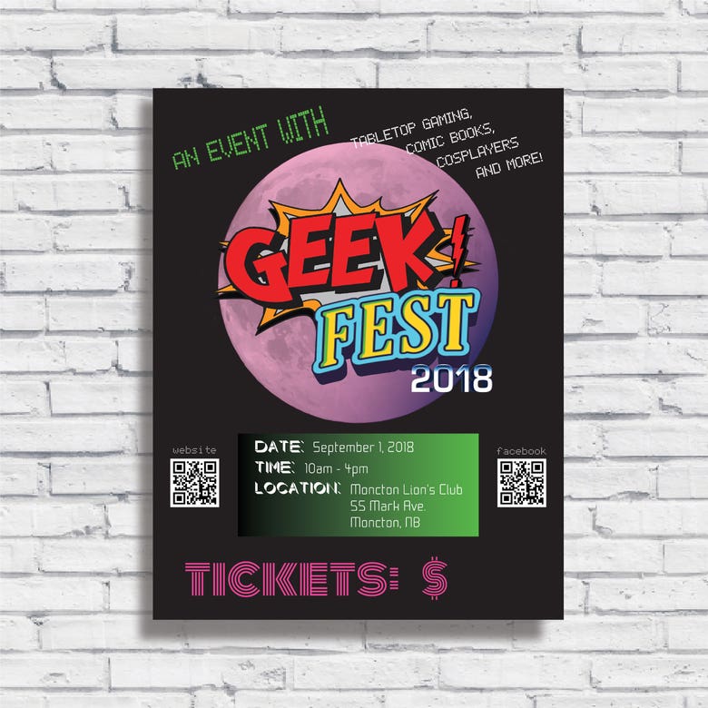 Geek Fest Poster