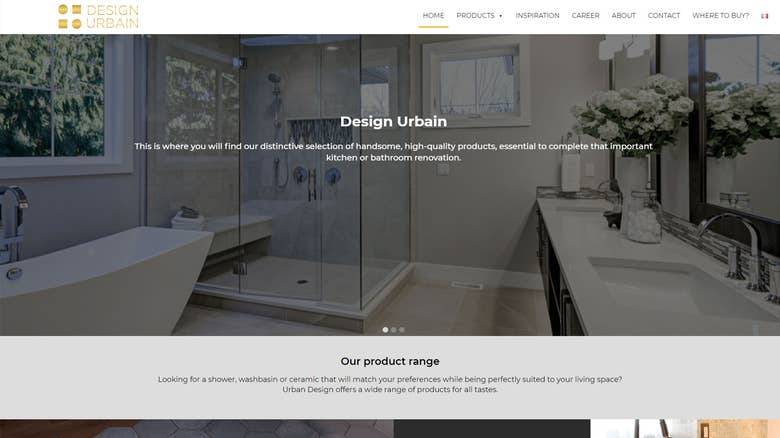 interior design website