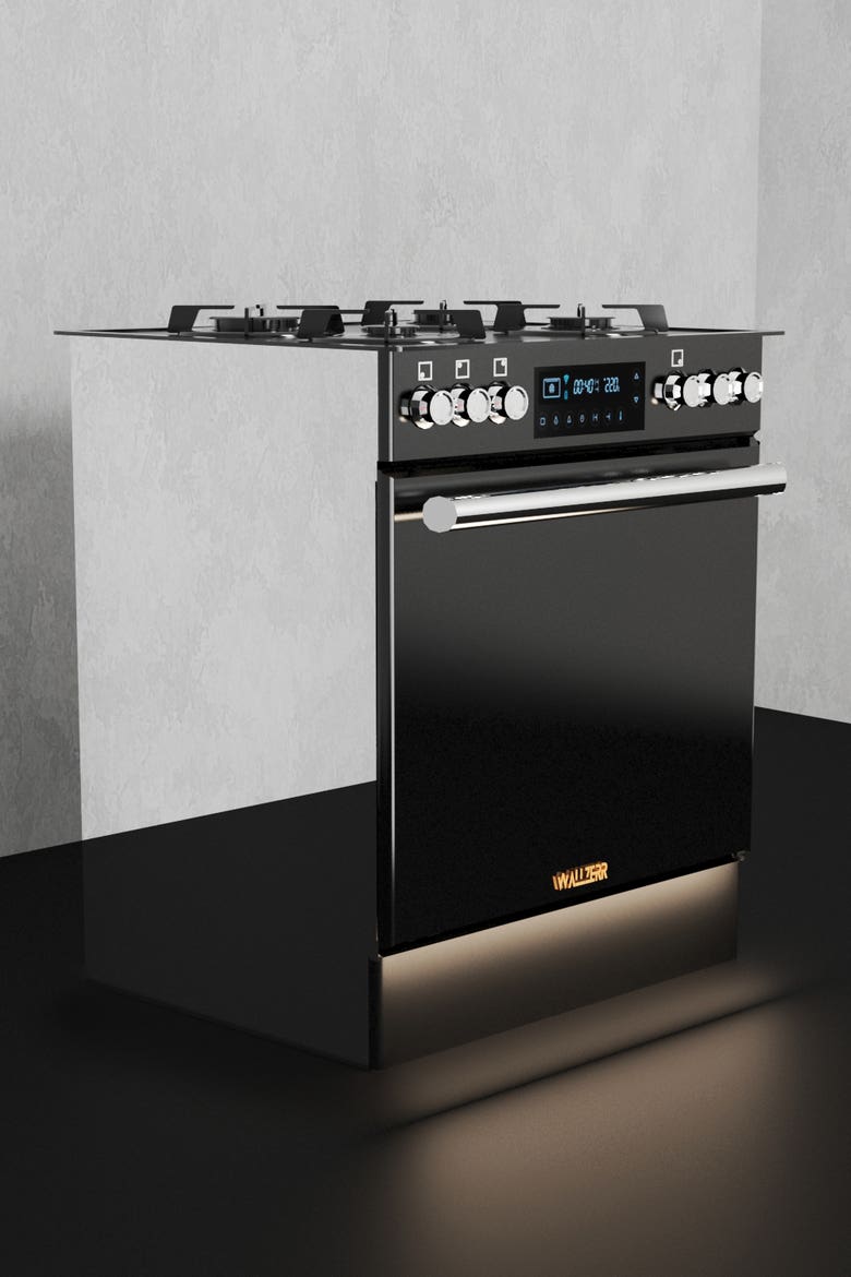 gas stove design (realistic render)