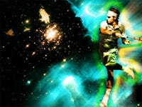 Federer in Space