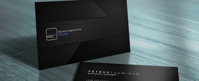 Education Support Centre Finland Business Cards