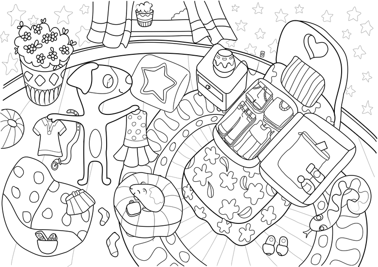 3- Coloring and Activity Pages