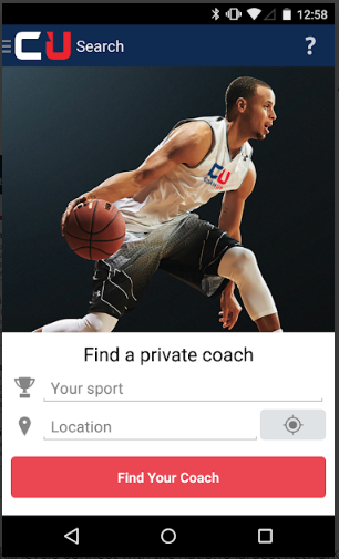 Coach Finder platform