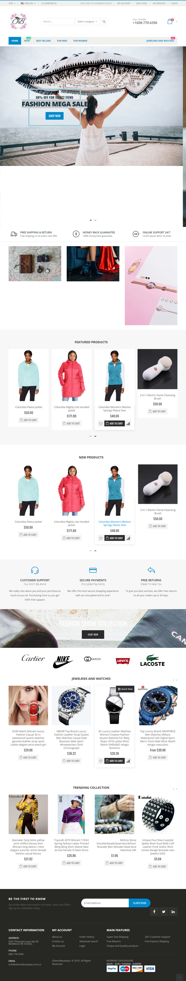 Shopify theme/ Web design