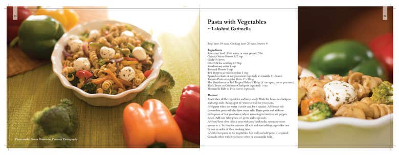 Cookbook "A Dash of Desi'