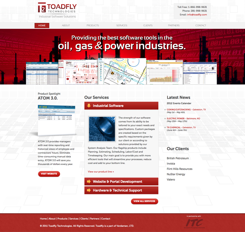 New Website for Industrial Software Company