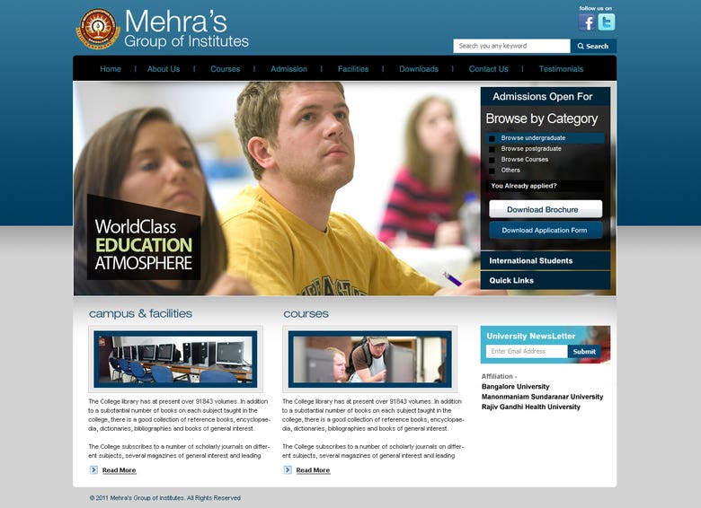 Mehra&#039;s Education