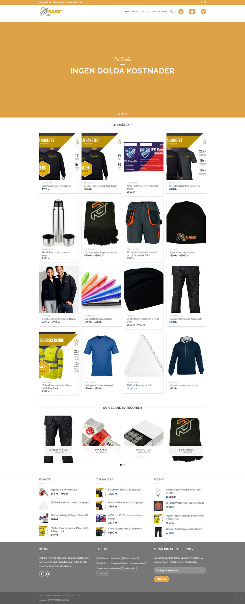 Woo-commerce Full Website Creation