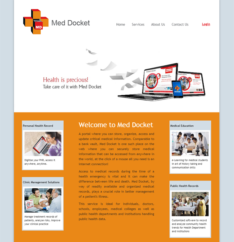 Med Docket Website Development