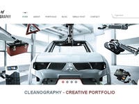 Cleanography - Creative WordPress Portfolio