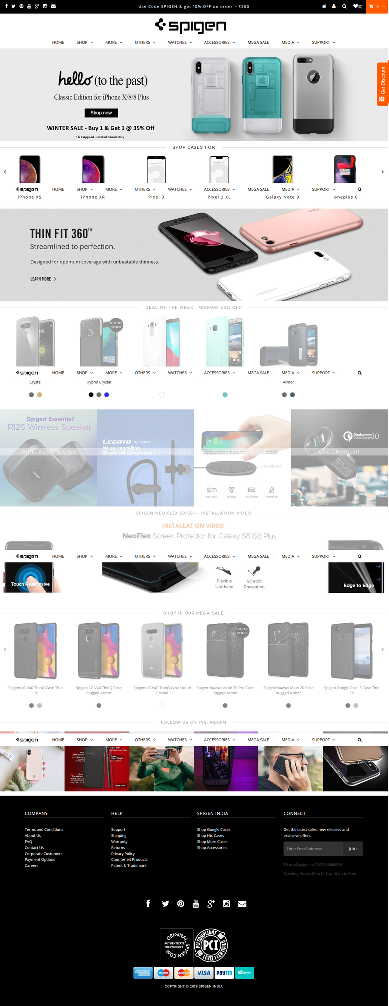 Responsive Shopify Mobile Store