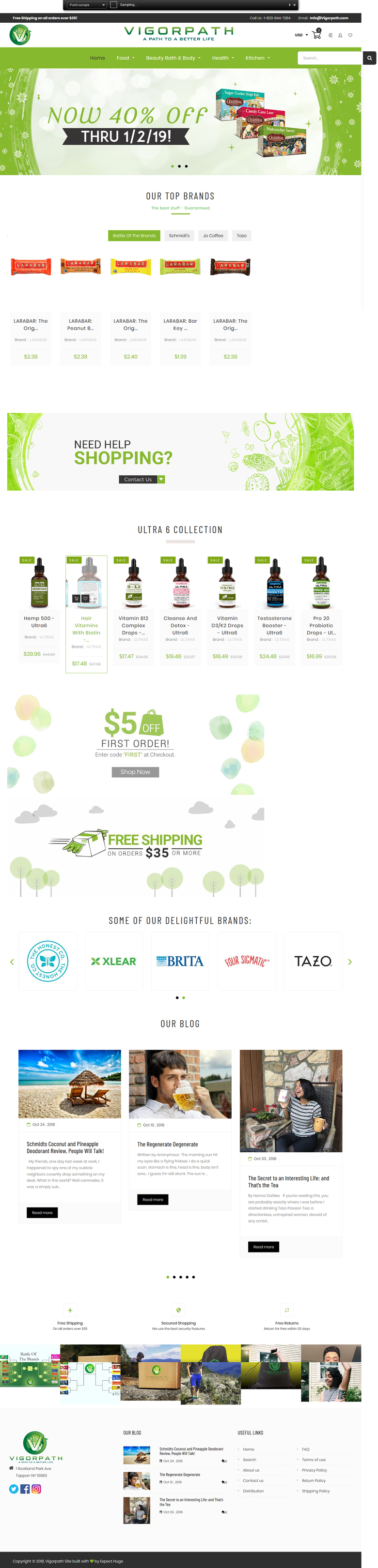E-Commerce Shopify Site