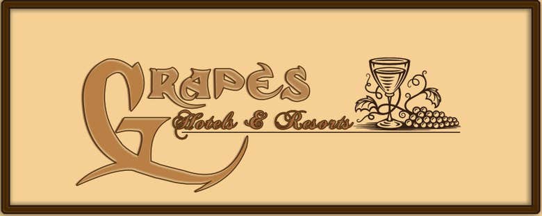 Logo Design for a Resort called Grape Resort