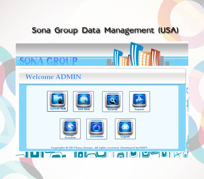 Sona Group (USA) Data Management System