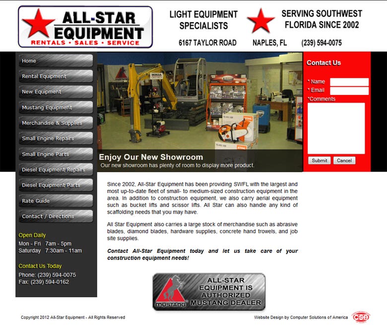 All-Star Equipment Rental