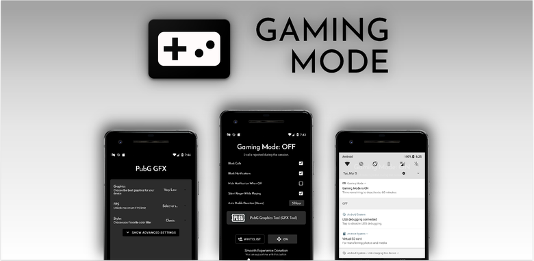 Gaming Mode with GFX Tool