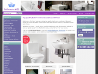 Bathrooms Etc - eCommerce Store (Online Shop)