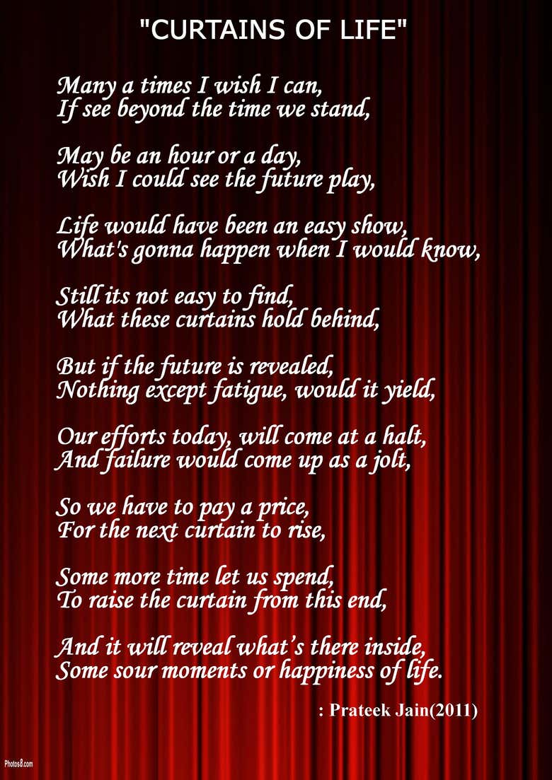 Curtains of Life (Copy-Righted)